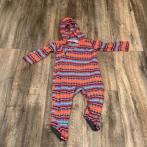 Patagonia 6 to 12 month fleece bunting